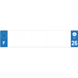 Plaque immatriculation