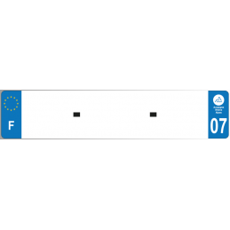 copy of Plaque immatriculation