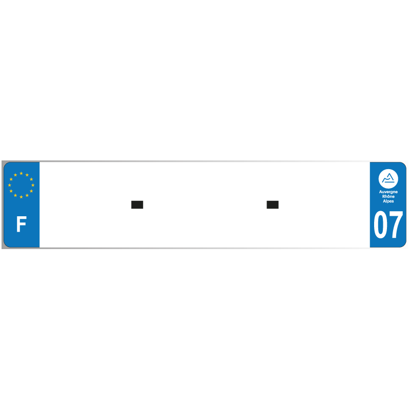 copy of Plaque immatriculation