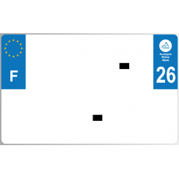 copy of Plaque immatriculation
