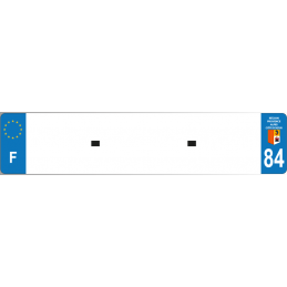 copy of Plaque immatriculation