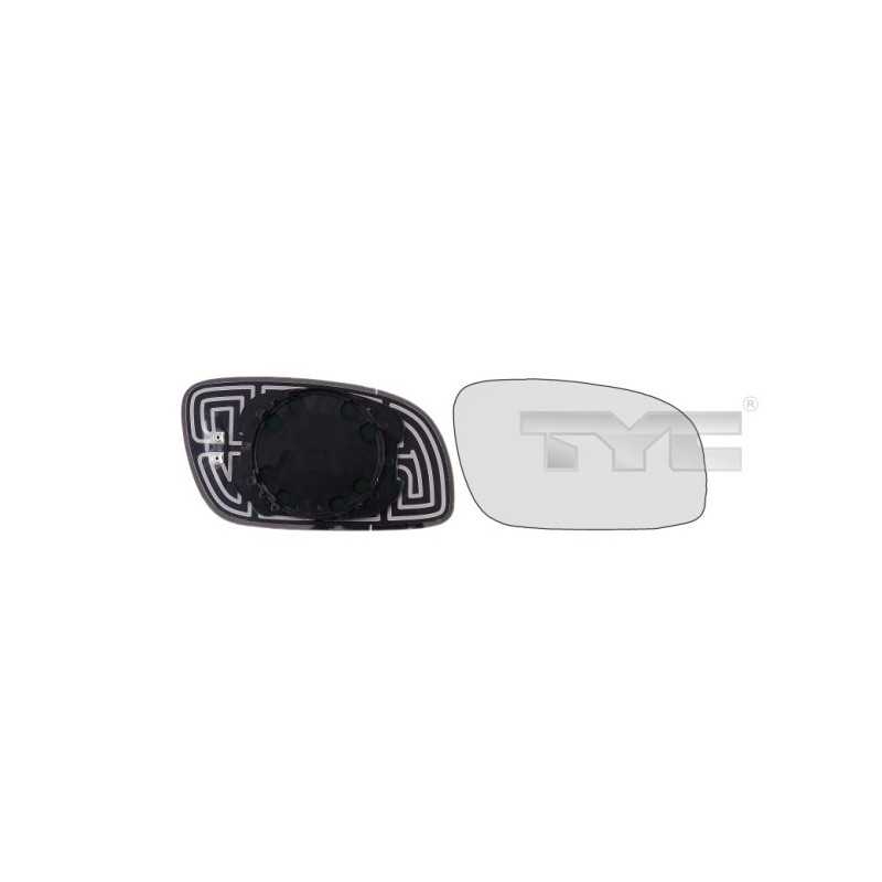 Glace de retroviseur droite pour Vw Touran