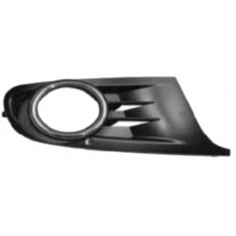 Grille de pare choc avant a/emplacement antibrouillard Vw Golf 6 après 2008 Noir 5K08536669B9