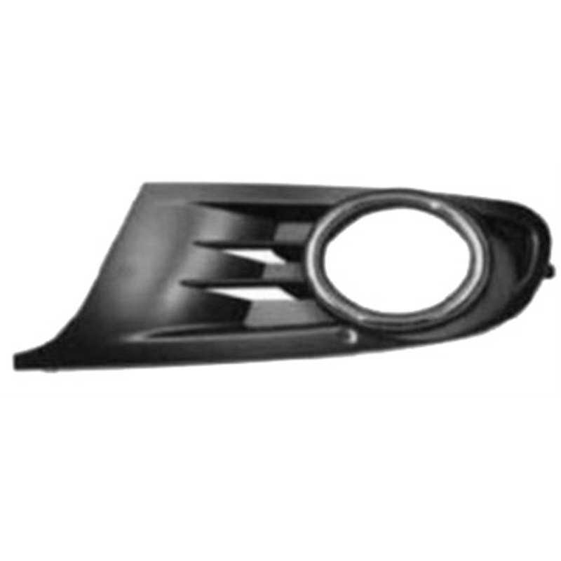 copy of Grille de pare choc avant a/emplacement antibrouillard Vw Golf 6 après 2008 Noir et chrome