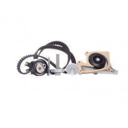 Pompe à eau + kit de courroie de distribution SNR pour Dacia Duster Dokker Logan Nissan NV200 Renault Clio Laguna 1.5 KDP455.582