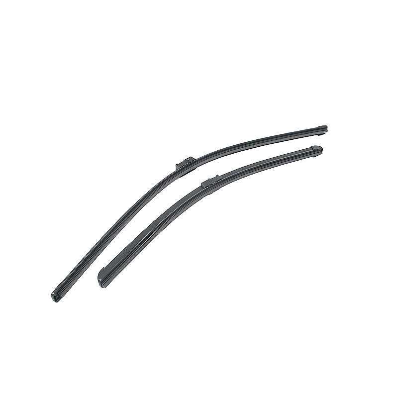 Jeu de balai essuie glace plat 650mm 65cm / 500mm 50cm 27A27 Jeu de balai essuie glace plat 650mm 65cm / 500mm 50cm 27A27