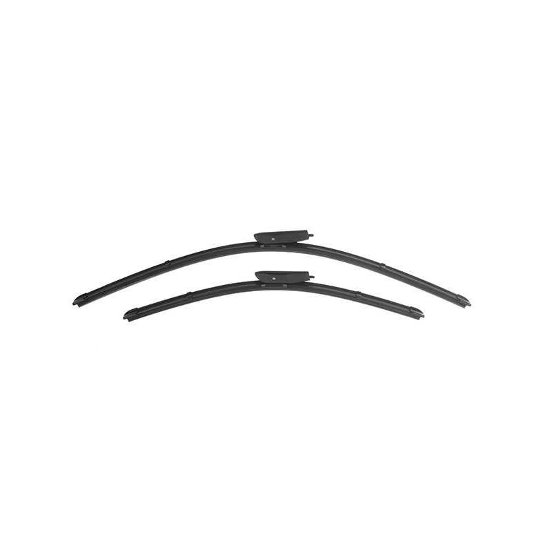 Jeu de balai essuie glace plat avant 650mm 65cm / 475mm 47,5cm