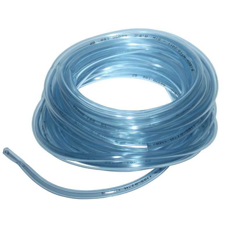 Durite bleu transparente 1 metre 124675