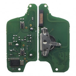 Carte electronique pour Telecommande 2 boutons Frequence ASK, Transpondeur de type PCF7941 2B-433-ASK-PCF7941