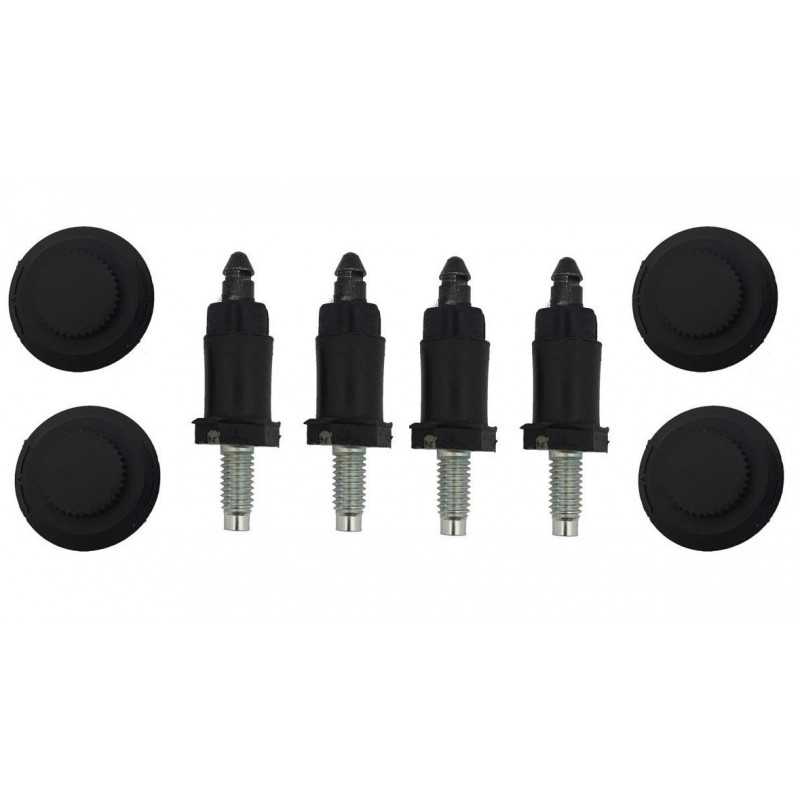 4 FIXATIONS et 4 CLIPS CACHE MOTEUR PEUGEOT PARTNER EXPERT 306 307 406 206 607