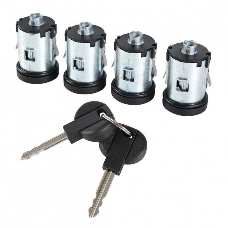 kit de 4 serrures pour Fiat Scudo Peugeot Expert Citroen Jumpy 82002-1 kit de 4 serrures pour Fiat Scudo Peugeot Expert Citroen Jumpy 82002-1