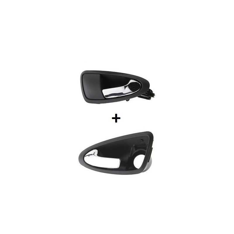 copy of Poignée de porte intérieur avant gauche pour Seat Ibiza 4 de 2009 à 2012 CHROME