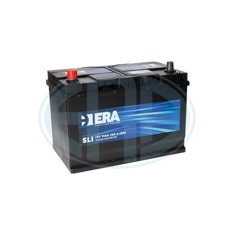 Batterie ERA 91ah 740a 1POLE1