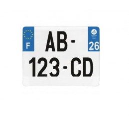 copy of Plaque immatriculation