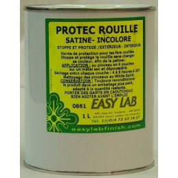 Protec-rouille vernis protecteur satiné 1 litre 0861