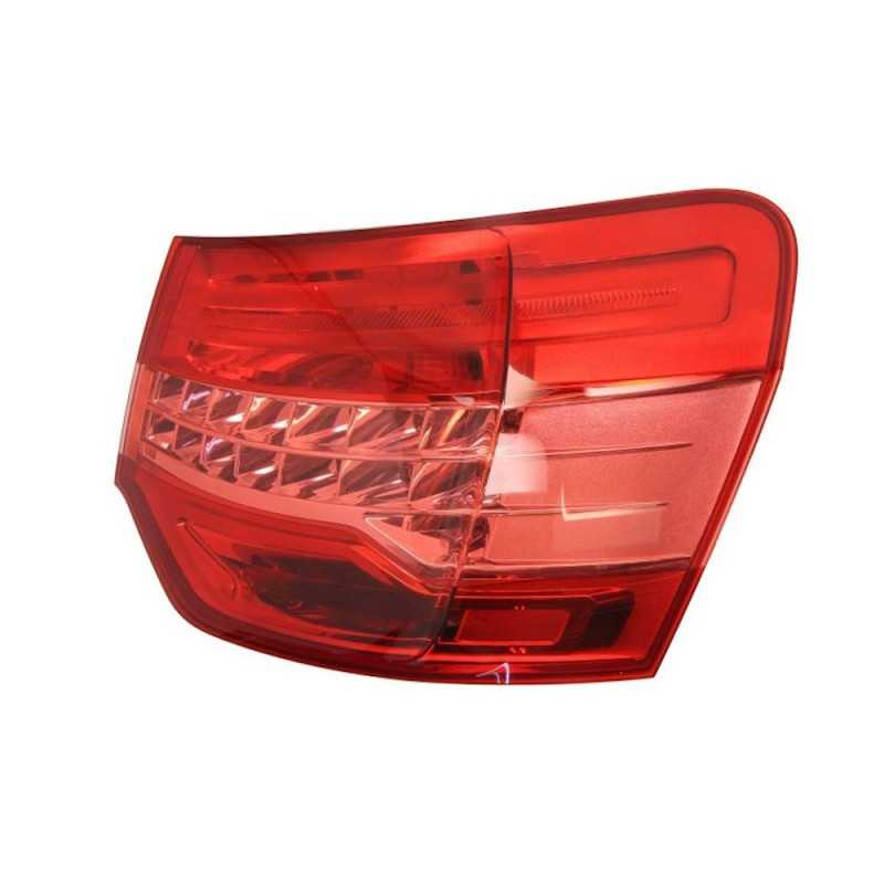 Feu arriere droit pour Citroen C5 Rouge et Rose partie externe 233488X