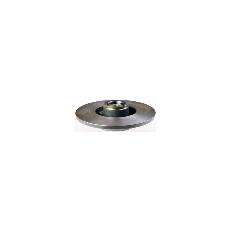 Jeu de disques de frein arriere pour Renault