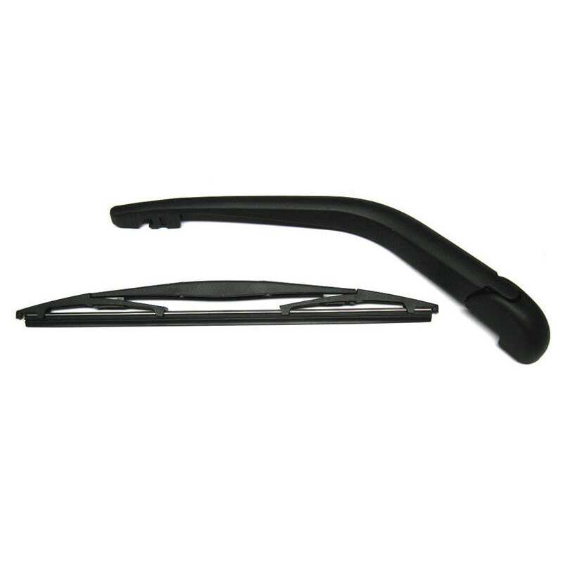 Bras d'essui glace arriere avec balai pour Nissan Note à partir de 2006 EWB-NS-001 Bras d'essui glace arriere avec balai pour Nissan Note à partir de 2006 EWB-NS-001