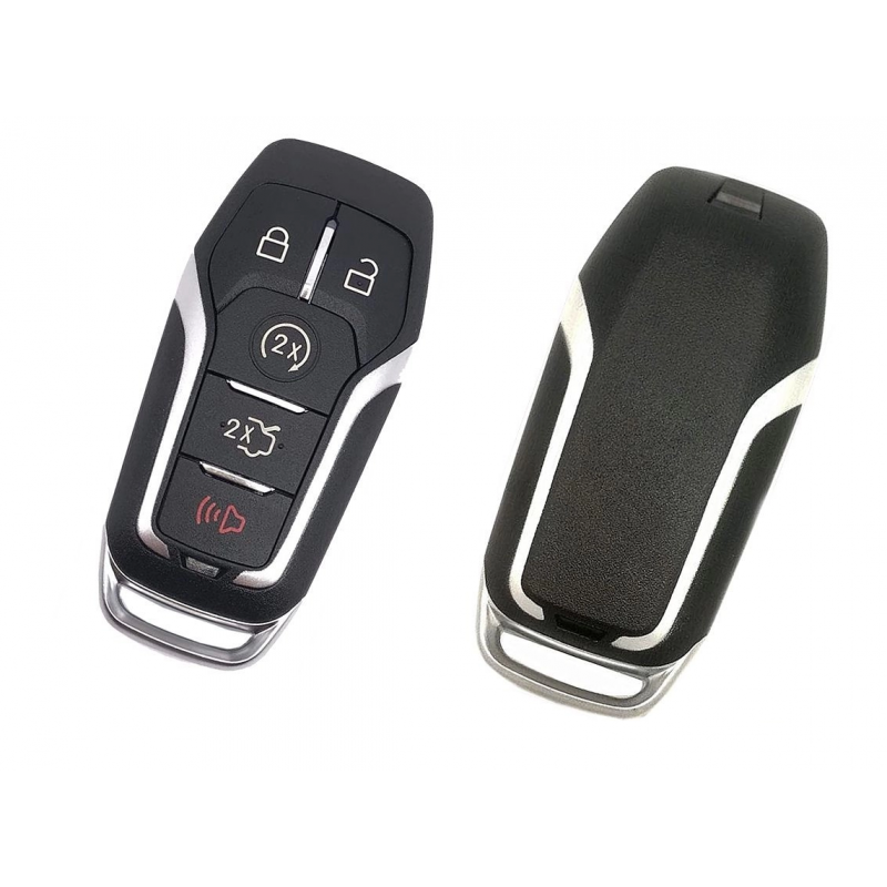 Coque de clé 5 boutons Ford Mustang Egde F150 F350 FO-SH-70B Coque de clé 5 boutons Ford Mustang Egde F150 F350 FO-SH-70B