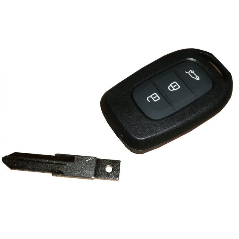 Coque de clef 3 boutons Renault Megane 4 Kadjar Twingo 3 S61429 Coque de clef 3 boutons Renault Megane 4 Kadjar Twingo 3 S61429