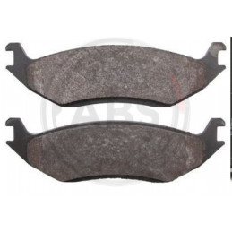 JEU DE PLAQUETTES DE FREIN AVANT POUR CHRYSLER,DODGE 38967