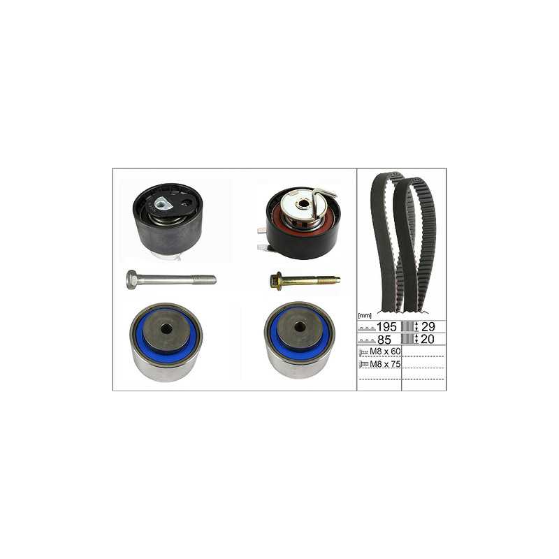 Kit distribution avec pompe a eau Peugeot 607 2.7 hdi