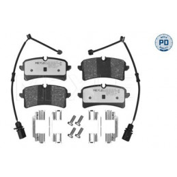 Jeu de 4 plaquettes de freinpour Audi, Fiat, Porsche 1505.12