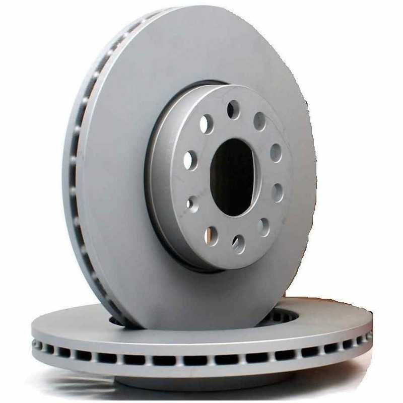 Jeu de 2 disques de frein avant EICHER pour Audi A3 Seat Altea Leon Toledo 3 Skoda Vw 16"
