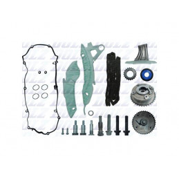 Kit chaine de distribution avec joint et poulie dephaser Citroen Peugeot Mini 1.4 1.6 VTi THP SKCB002V