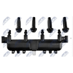 BOBINE D'ALLUMAGE POUR CITROËN BERLINGO XSARA SAXO PICASSO C2 C3 PEUGEOT 106 206 306 PARTNER 307 ECZ-PE-001