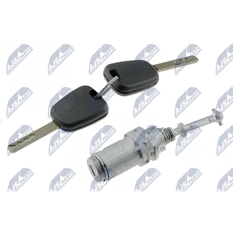 Cylindre de serrure pour Citroen C2, C3 gauche ou droit EZC-CT-005