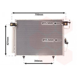 radiateur de climatisation pour MITSUBISHI PAJERO 32005191