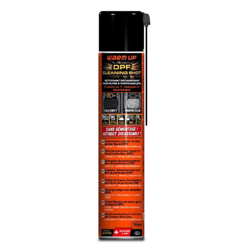 Nettoyant filtre à particule, aérosol de 750ml DCS750 Nettoyant filtre à particule, aérosol de 750ml DCS750