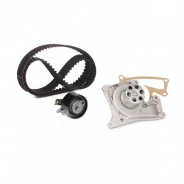 Pompe à eau + kit de courroie de distribution SNR pour Dacia Duster Dokker Logan Nissan NV200 Renault Clio Laguna 1.5 KDP455.582