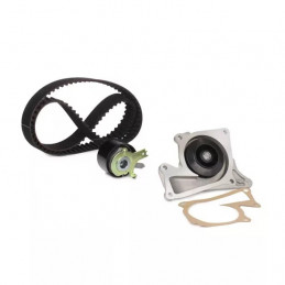 Pompe à eau + kit de courroie de distribution SNR pour Dacia Duster Dokker Logan Nissan NV200 Renault Clio Laguna 1.5 KDP455.582