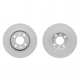 Jeu 2 disques de freins avant pour Dacia logan Nissan micra note Renault clio 3 megane 2 modus B130216