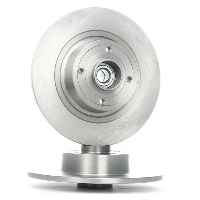 Jeu de 2 disques avec roulement arrière pour Renault Scenic II, Grand Scenic II, Mégane II B130598