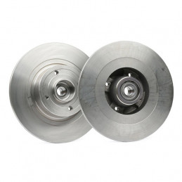 Jeu de disques avec roulement arriere pour Renault Scenic