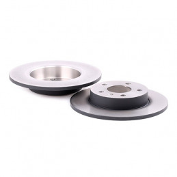 Jeu de 2 disques de frein arriere pour Opel Astra G Astra H Meriva B Zafira A Zafira B