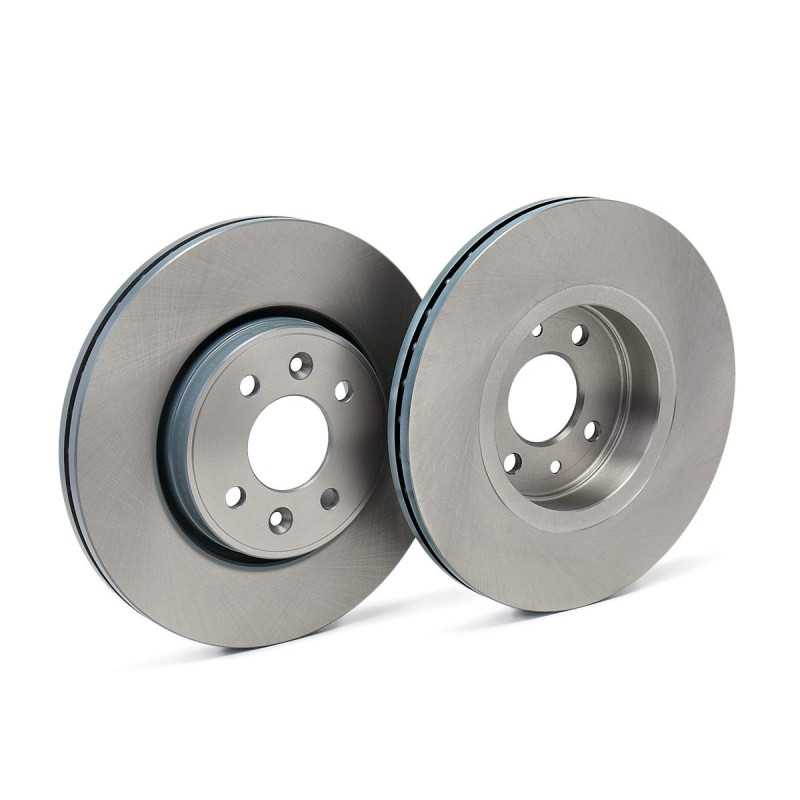 Lot 2 disques de freins TRW avant pour RENAULT Captur,Clio, Kangoo, Laguna, Mégane, Senic, Grand Senic/DACIA Lodgy,Dokker DF4110