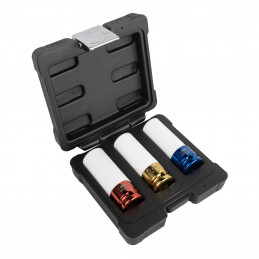 Set de 3 douilles d'impact pour extraction de roue 1/2 51336