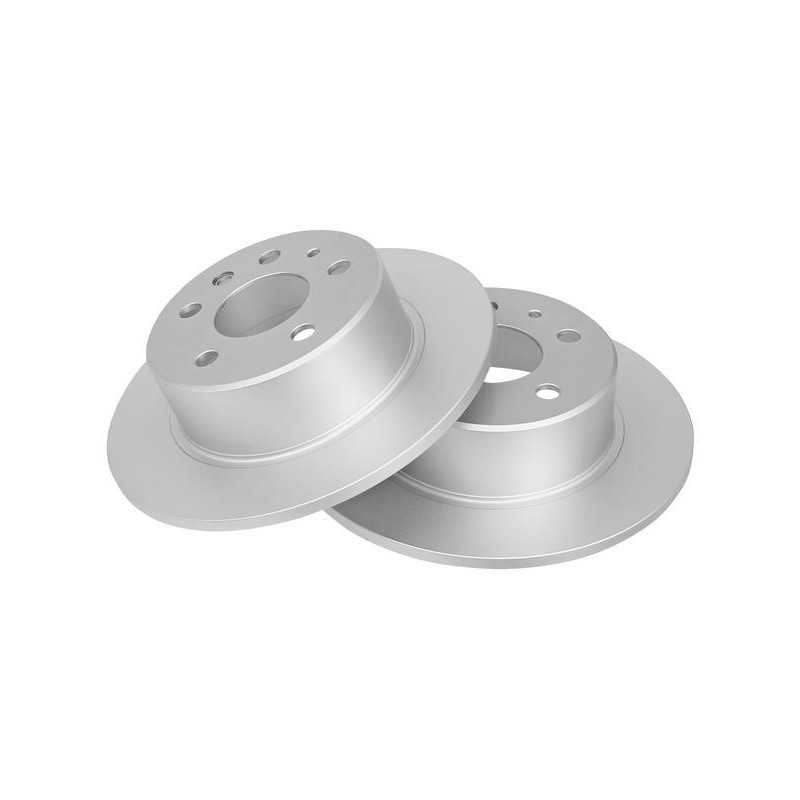 Lot de 2 disques de freins arrière pour MERCEDES Classe S, SL, W123 338666