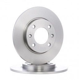 Lot de 2 disques de frein arrière VALEO pour PEUGEOT 106 II,206,306,309 I / CITROEN Saxo, Xsara, ZX 186196