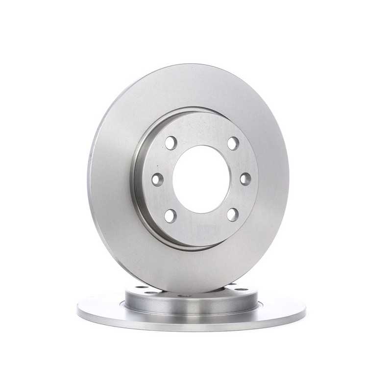 Lot de 2 disques de frein arrière VALEO pour PEUGEOT 106 II,206,306,309 I / CITROEN Saxo, Xsara, ZX 186196