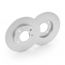 Lot de 2 disques de frein arrière pour PEUGEOT 106 II,206,306,309 I / CITROEN Saxo, Xsara, ZX