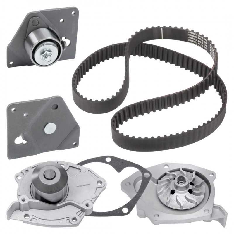 Pompe à eau + kit de courroie de distribution SNR pour Nissan Primera Renault Laguna 2 Megane 2 Suzuki Grand Vitara 1.9 KDP45...