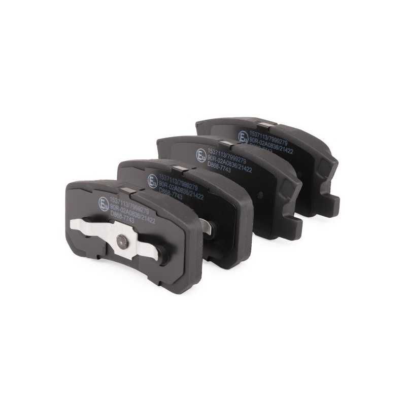 Kit de plaquettes de frein, frein à disque BOSCH pour Citroën Dodge Mitsubishi Peugeot