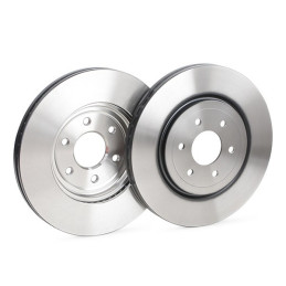Jeu de 2 disques de frein avant NISSAN Navara Pathfinder, NP300, XTERRA J3301095