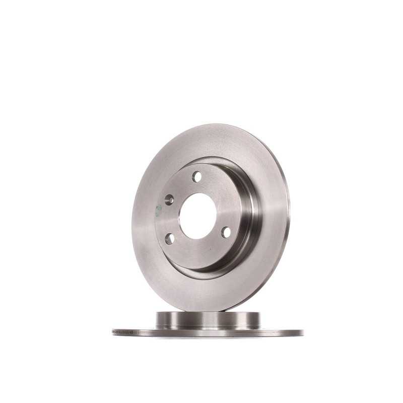 Jeu de 2 disques de frein avant EICHER pour Citroen Ax Saxo Peugeot 106