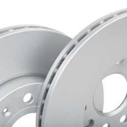 Jeu de 2 disques de frein avant pour AUDI A3, Q2/ SEAT Altea, Leon, Toledo / SKODA Karoq, Octavia, Superb / VW Caddy, Golf, ....